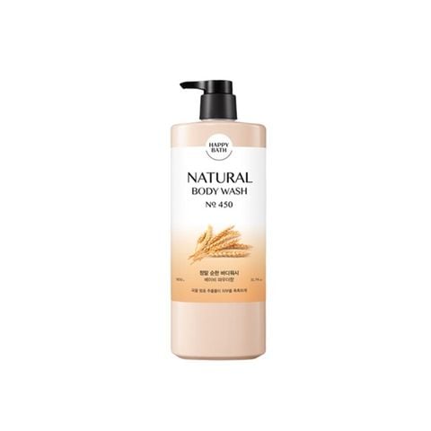 HAPPY BATH_Sữa Tắm Natural Body Wash No.450 Hương Lúa Mạch 900G