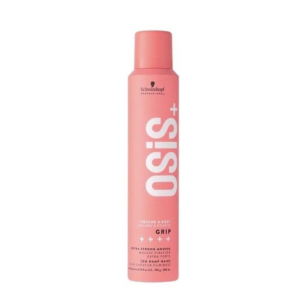 SCHWARZKOPF_Keo Xịt Tóc Osis+ Grip Extra Strong Mousse 200ml