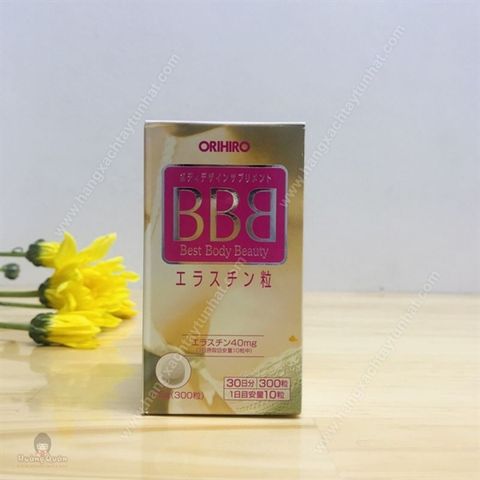 ORIHIRO_Viên Uống Nở Ngực BBB Best Body Beauty 300 viên