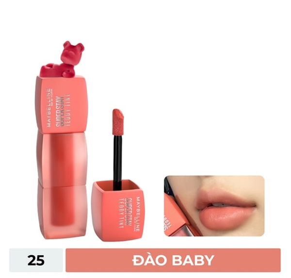 MAYBELLINE_Son Kem Lì Teddy Tint #25 Baby Tee 5ml