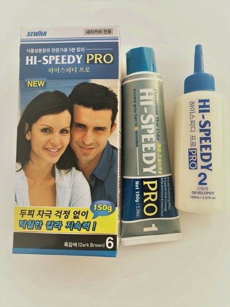 SEWHA_Nhuộm Phủ Bạc Hi-Speedy Pro #6 Dark Brown