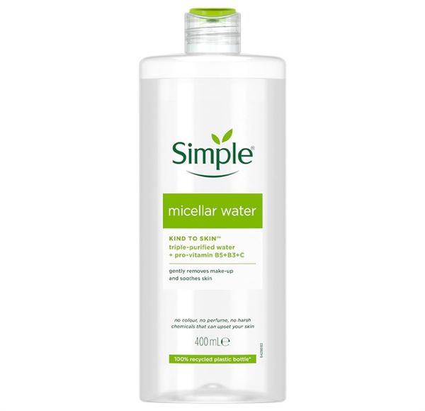 SIMPLE_Nước Tẩy Trang Kind To Skin Micellar Cleansing Water 400ml