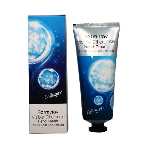 FARMSTAY_Kem Dưỡng Da Tay Tinh Chất Collagen Visible Difference Hand Cream 100g