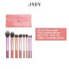 JARY_Bộ 8 Cọ Trang Điểm Makeup Brush Kèm Túi Đựng Da Pu