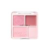JUDYDOLL_Bảng Phấn Má Hồng Blush & Highlight Palette 4 Ô