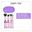 Jary bộ cọ 10 cây mini #rainbow