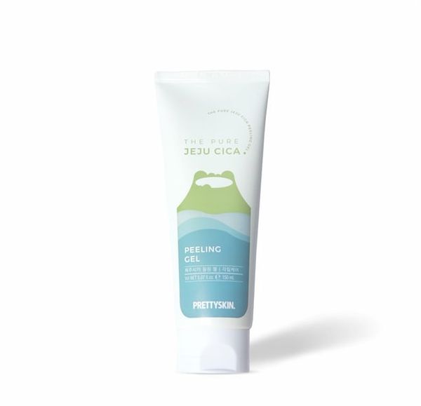 PRETTYSKIN_Tẩy Tế Bào Chết Rau Má The Pure Jeju Cica Peeling Gel 150ml