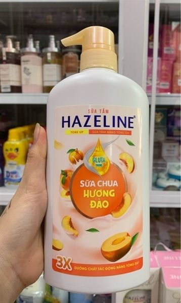 U_HAZELINE_Sữa Tắm Sữa Chua Hương Đào 670G