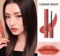 3CE_Son Kem Lì Velvet Lip Tint #Going Right (Cam Hồng Đất) 4G