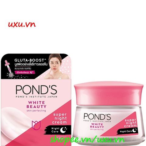 Pond's_Kem Dưỡng Trắng Hồng RR (Đêm) (50g)