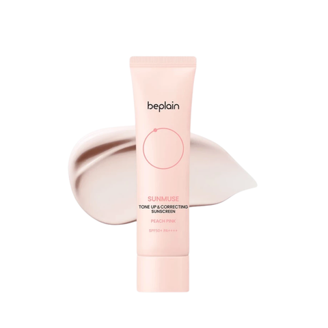 BEPLAIN_Kem Chống Nắng Sunmuse Tone Up & Correcting Sunscreen Peach Pink 50ml