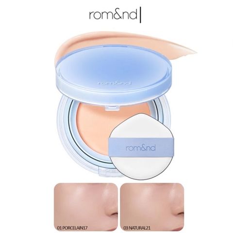 ROMAND_Phấn Nước Bare Water Cushion SPF38, PA+++ 02 Pure21 20g (Hộp)
