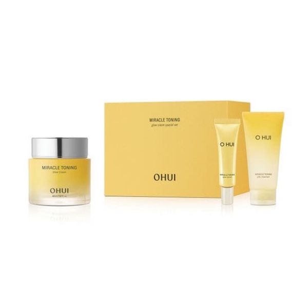OHUI_Bộ Kem Dưỡng Miracle Toning Glow Cream Special Set 1tr600