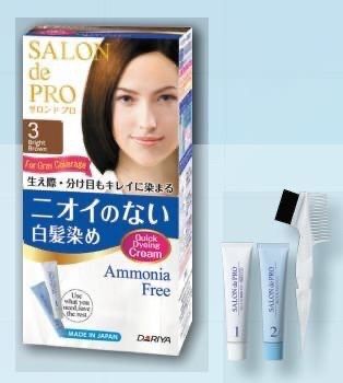 SALON DE PRO_Kem Nhuộm Tóc Phủ Bạc Không Mùi, Dạng Bọt