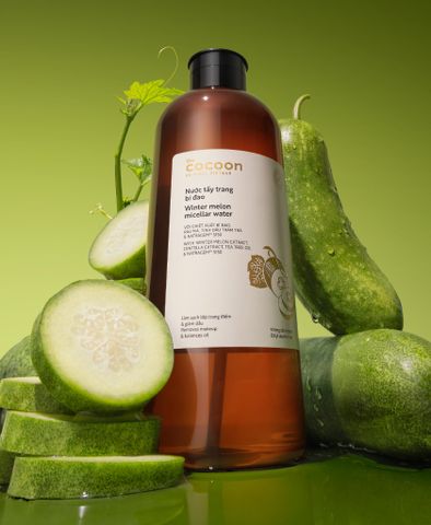COCOON_Nước Tẩy Trang Bí Đao Làm Sạch & Giảm Dầu 1000ml