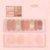 GOGO TALAES_Bảng Phấn Mắt Má 12 Ô Pink Mist Soft Focus Powder Palette G02