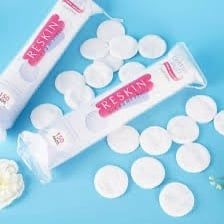 RESKIN_Bông Tẩy Trang Dual Mesh Cotton Puff 150 Miếng