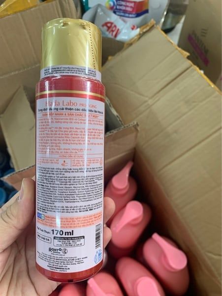 BT_HADA LABO_Dung Dịch Lão Hóa Đỏ 170ml