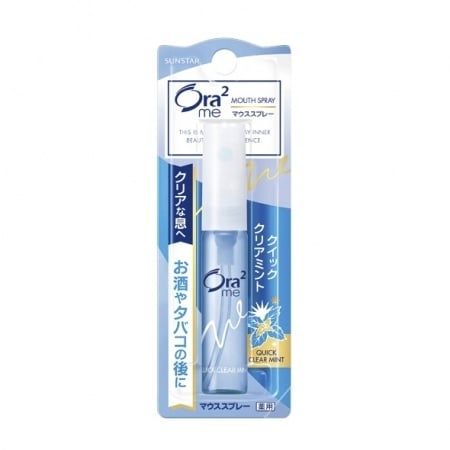 ORA2_Xịt Thơm Miệng Quick Clear Mint Hương Bạc Hà 6ml
