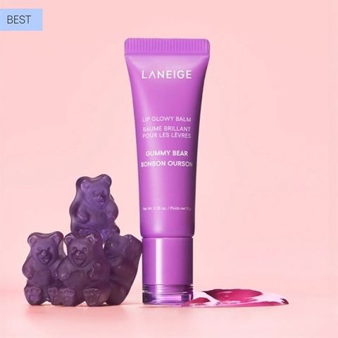 LANEIGE_Son Dưỡng Lip Glowy Balm Gummy Bear Bonbon Ourson 10G