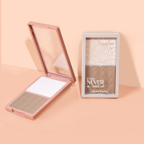 COLOR SCHOOL_Bảng Phấn Tạo Khối & Bắt Sáng Impression Preparing Powder #01 13g