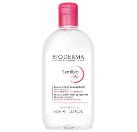 BIODERMA_Nước Tẩy Trang Dành Cho Da Nhạy Cảm Sensibio H2O 500ml (Hồng)