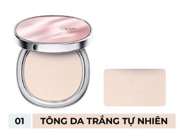 PRAMY_Phấn Phủ Chống Nắng Kiềm Dầu Mỏng Mịn Sheer UV Pressed Powder 7g
