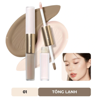 JUDYDOLL_Kem Tạo Khối & Bắt Sáng 2 Đầu #01 4.8g