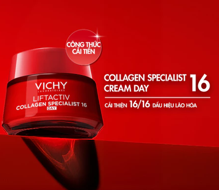 VICHY_Kem Dưỡng Ngăn Ngừa Lão Hóa Ngày Liftactiv Collagen Specialist 16 Day 50ml