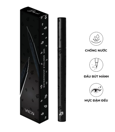 VACOSI_Bút Kẻ Mắt Nước 24H VM29 0.6g