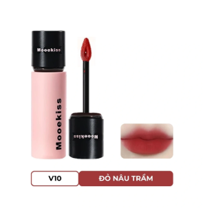MOOEKISS_Son Kem Bùn Mịn Lì Velvet Lip Mud #V10