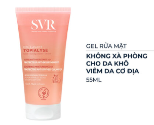 SVR_Gel Rửa Mặt Không Xà Phòng Cho Da Khô, Nhạy Cảm 55ml Màu Cam