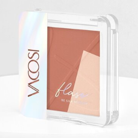 VACOSI_Phấn Má Hồng & Bắt Sáng Flaso Blush Set 8.3g