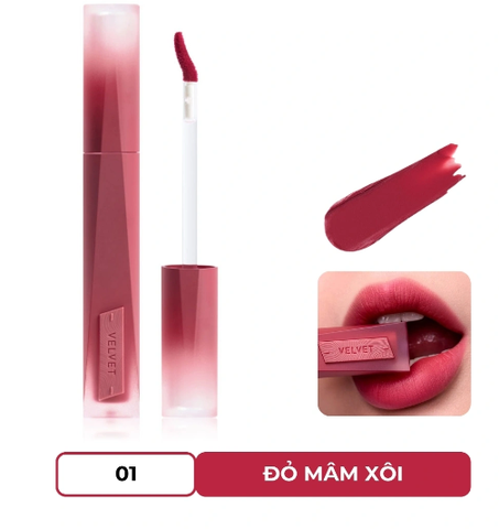 3CE_Son Kem Lì Velvet Lip Tint Plush 01 Speak Up 4g