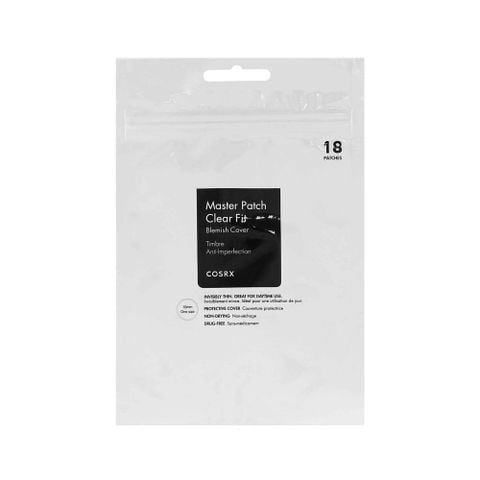 COSRX_Miếng Dán Mụn Clear Fit Master Patch 18 Miếng (Đen)