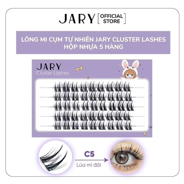 JARY_Lông Mi Cụm Tự Nhiên