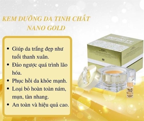 MISS FAIRY_COMBO - SET Kem Dưỡng Trắng Da Trị Nám, Tàn Nhang Nano Vàng Tinh Khiết 30G