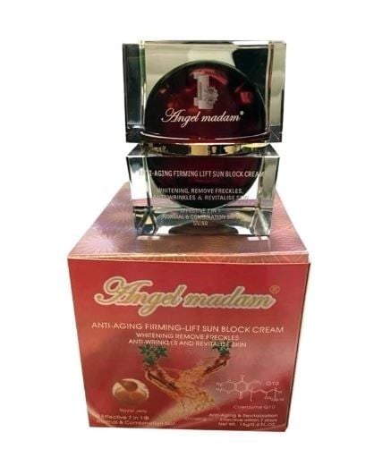ANGEL MADAM_Kem Hồng Sâm Chống Lão Hóa, Xóa Nếp Nhăn, Trẻ Hóa Da 18G (Đỏ)