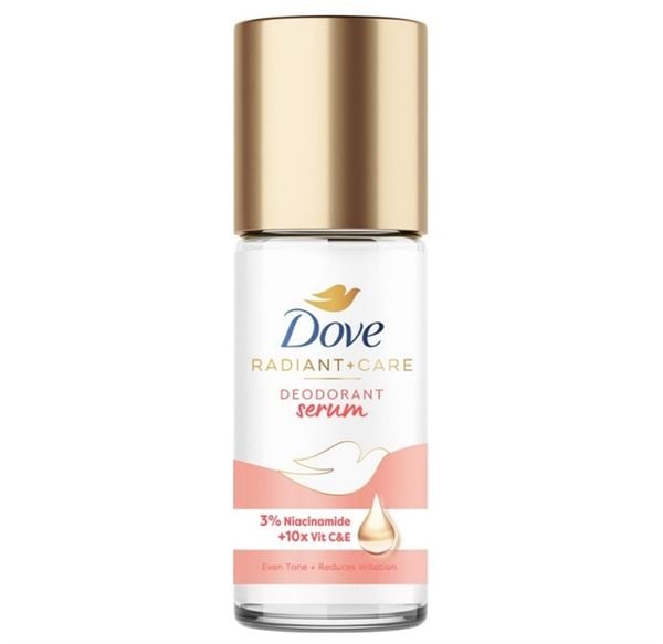 DOVE_Lăn Ngăn Mùi Thu Nhỏ Lỗ Chân Lông 3% Niacinamide + 10X Vit C&E 45ml