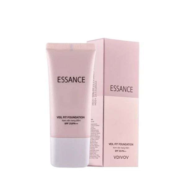 ESSANCE_Kem Nền Trang Điểm Veil Fit Foundation SPF 25/PA++ #21 Sand Ivory 30ml