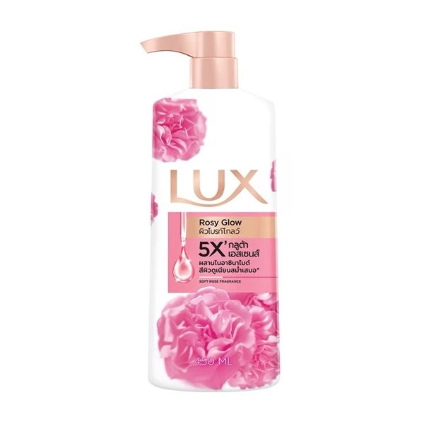 LUX_Sữa Tắm Rosy Glow 450ml Hồng
