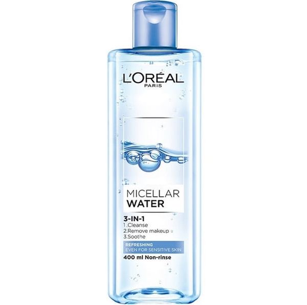 L'ORÉAL_Nước Tẩy Trang Nắp Xanh Cho Da Dầu Micellar Water 400Ml