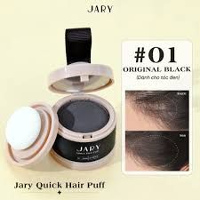 JARY_Phấn Chấm Hói Tóc Quick Hair Puff #01 Original Black 4G