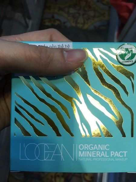 L'OCEAN_Phấn Phủ Thế Hệ Mới Organic (Xanh) 15G