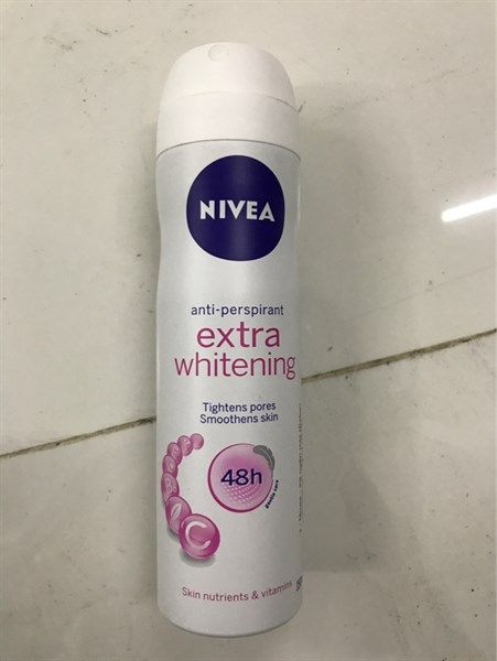 82967 NIVEA_Xịt ngăn mùi nữ trắng mịn, mờ vết thâm 150ml