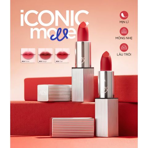VACOSI_Son Thỏi  Iconic Move Soft-Fit Matte Lipstick - VS15