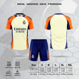 Quần Áo Bóng Đá JP CLB REAL Kem Training