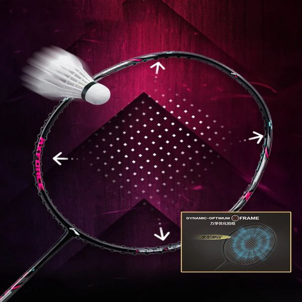 Vợt cầu lông Li-Ning Axforce Cannon (4U) Black-Chính Hãng