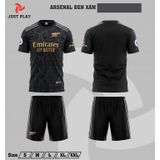 Quần Áo Bóng Đá JP Arsenal ĐEN