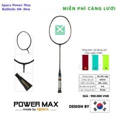 Vợt cầu lông Apacs Power Max Ballistic 68